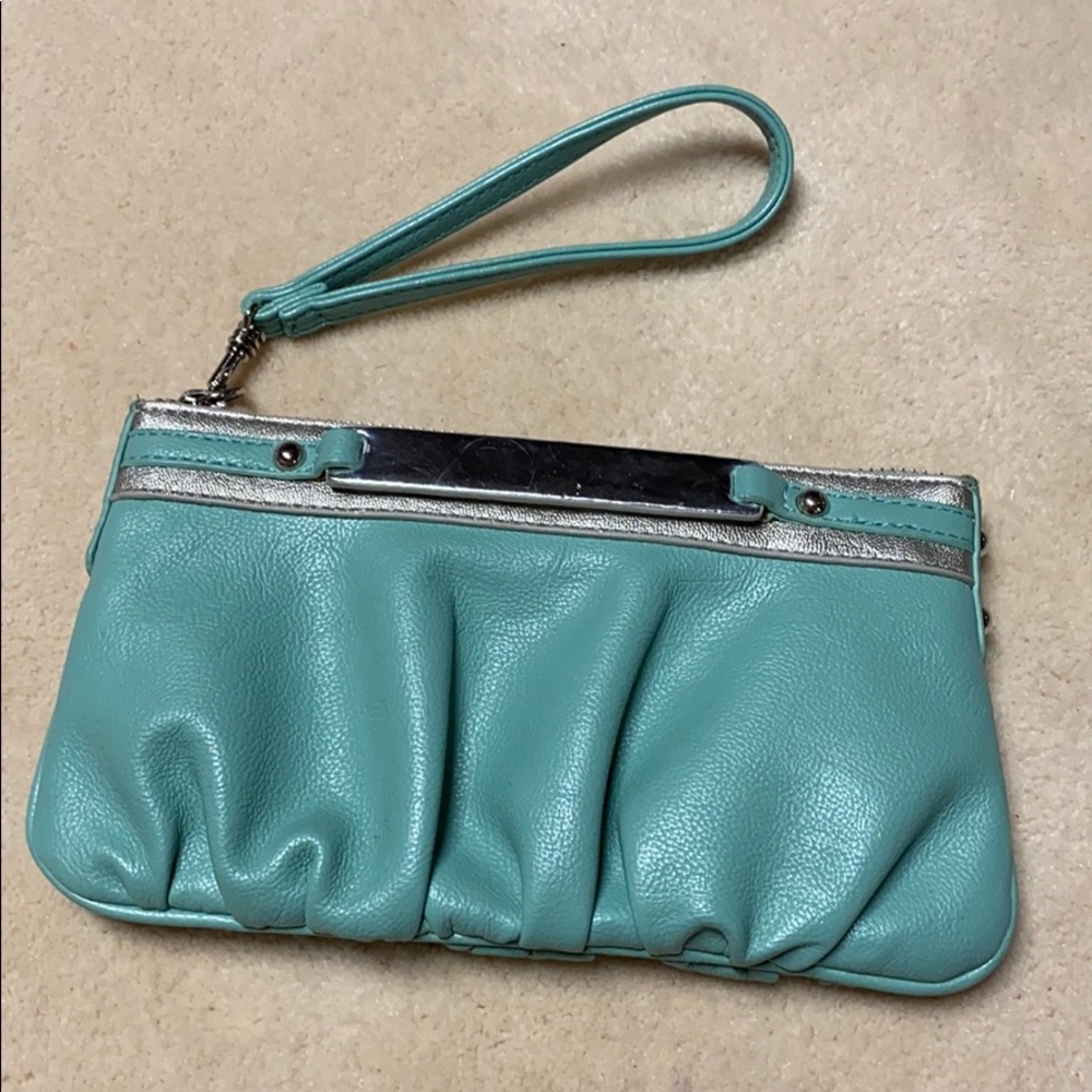 （2/$15) 💎 Express Teal Wristlet